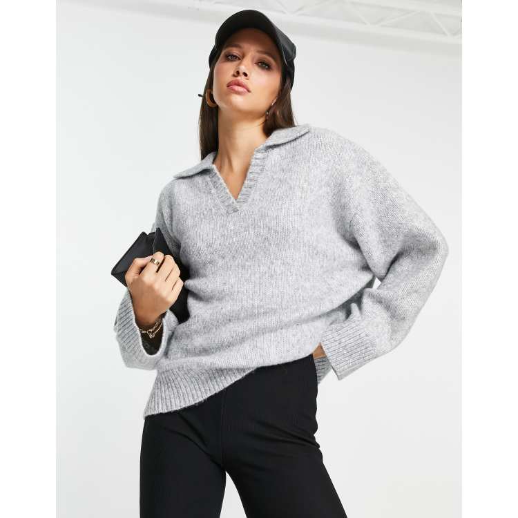 Asos grey cheap jumper