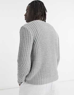 chunky boxy cardigan