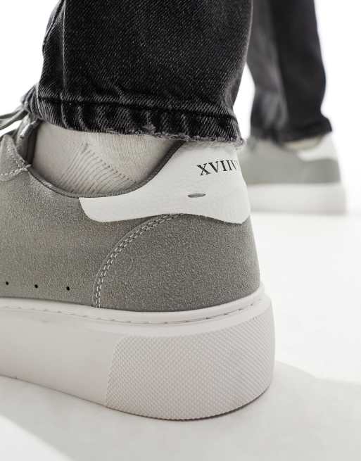 Asos grey trainers shop