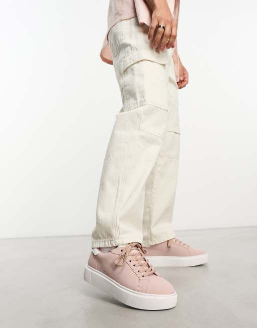 Asos hot sale pink trainers