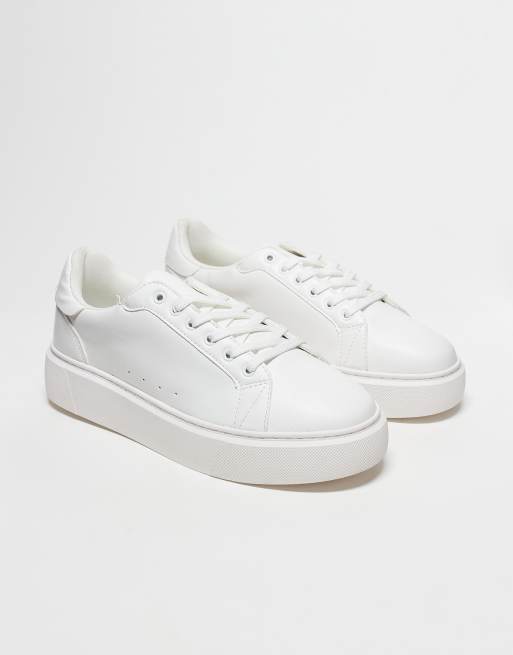 Asos white womens trainers online