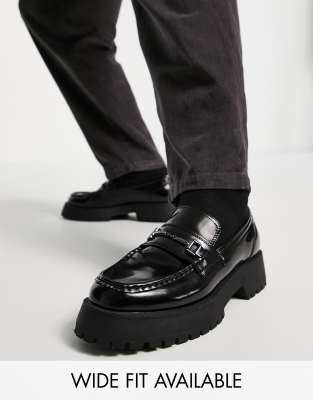 asos platform loafers men