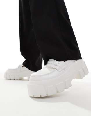 asos white loafers