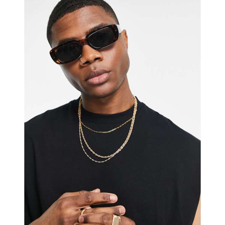 Rectangle store chunky sunglasses