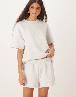 Asos Design Chunky Ribbed Runner Shorts