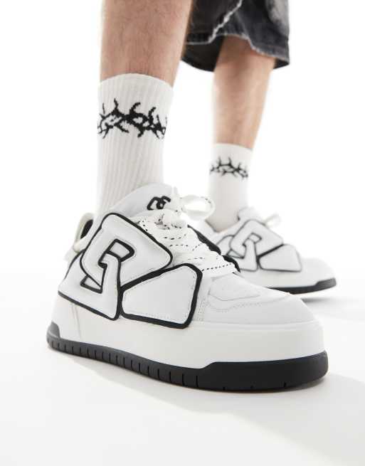 ASOS DESIGN - Chunky sneakers i hvid, 5 af 5