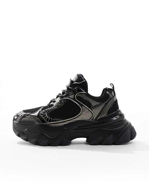 Black sneakers hot sale asos