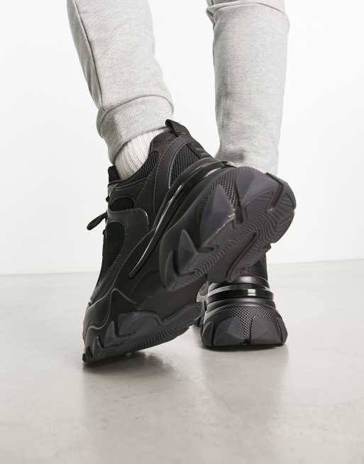 Chunky Sneakers Shoes All Black