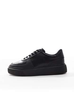 Asos Design Chunky Sneakers In Black
