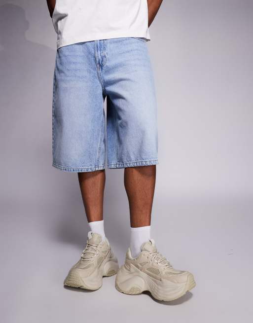 ASOS DESIGN chunky trainers in stone