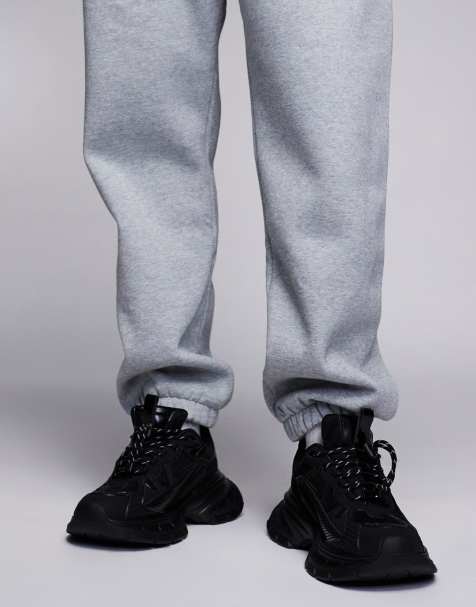 ASOS DESIGN - Chunky sneakers nere e bianche - view 1