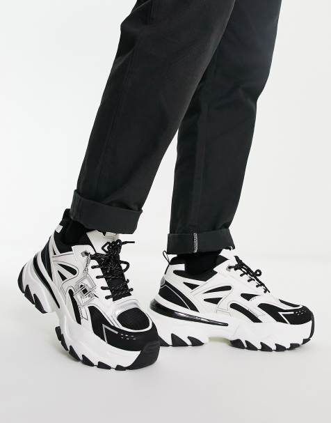 Mens chunky sole store sneakers