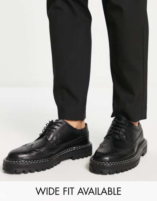 Asos mens sales leather shoes