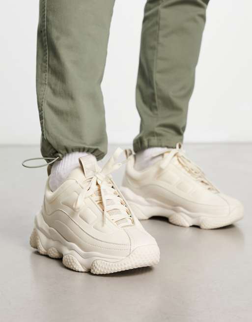 Beige clearance chunky sneakers