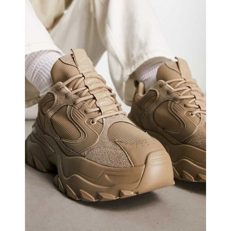 Asos design store distance chunky trainers