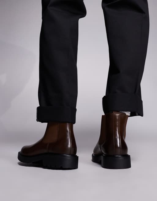 ASOS DESIGN – Ciemnobrązowe sztyblety, 3 z 4