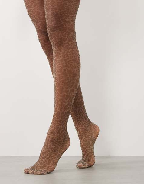 ASOS DESIGN – Cienkie rajstopy w cętki - view 1