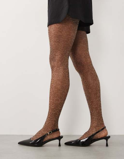 ASOS DESIGN – Cienkie rajstopy w cętki, 3 z 3