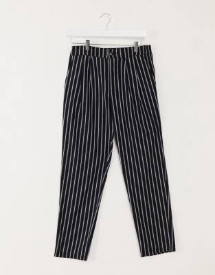 striped pants mens asos