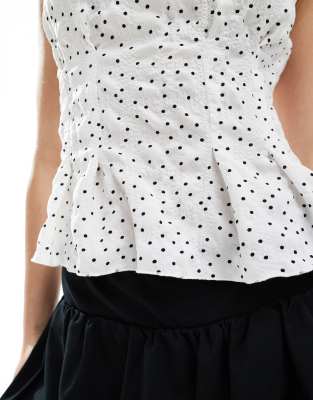 Asos Design Cinch Detail Top
