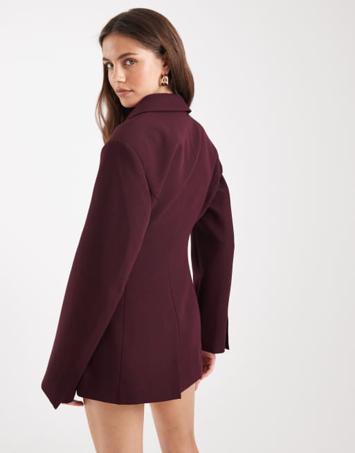 アウターその他 ALYSI Woman Blazer Burgundy 154824A4241 BAR Alysi Outlet: Blazer woman - Burgundy | Alysi blazer