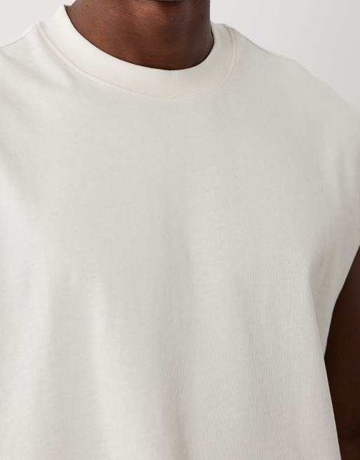 ASOS DESIGN – Circular Design Collection – Beige, superkraftigt linne i oversize, 2 av 5