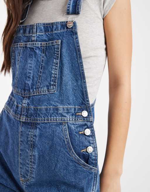 ASOS DESIGN - Circular Design Collection - Blå overalls i denim, 3 af 4