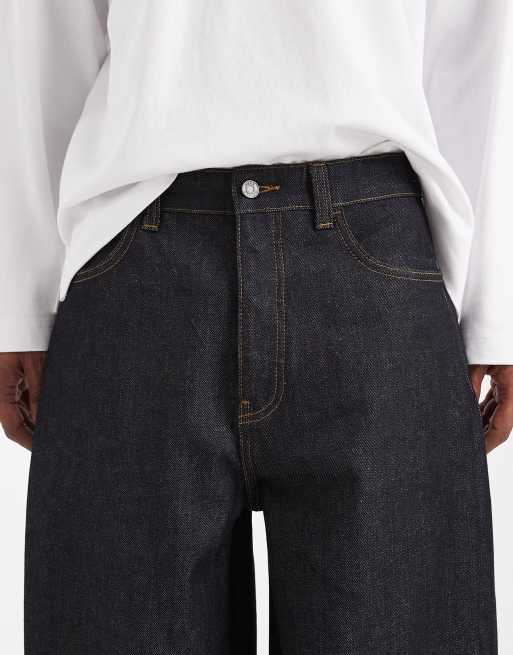 ASOS DESIGN - Circular Design Collection - Jean bouffant en denim épais - Indigo , 5 de 5