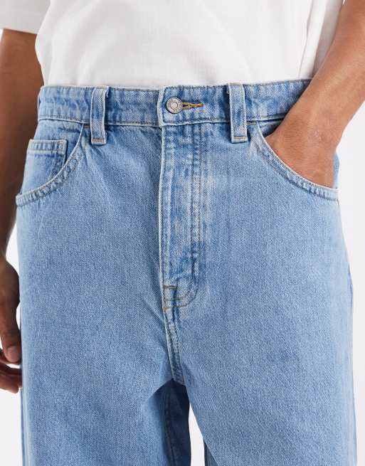 ASOS DESIGN Circular Design Collection jeans in light wash blue, 5 of 5