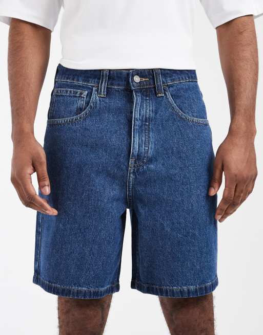 ASOS DESIGN - Circular Design Collection - Jorts lavaggio blu medio, 5 di 5
