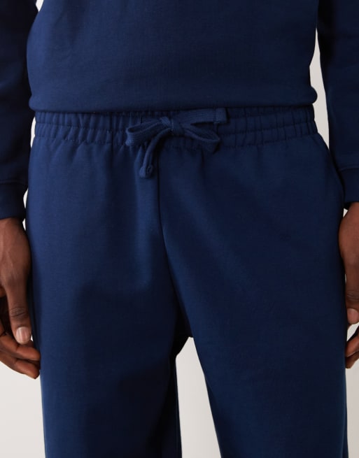 ASOS DESIGN – Circular Design Collection – Schwere Jogginghose in Marineblau mit geradem Bein, 400 g/m², 4 von 5