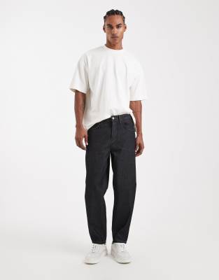 Circular Design Collection - Schwere, schmal zulaufende Jeans in Indigoblau mit lockerem Schnitt Blau 52 Regular