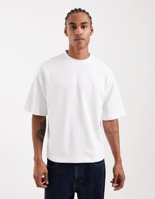Asos Design Circular Design Collection Super Heavyweight Boxy Oversized T-shirt In Animal Print