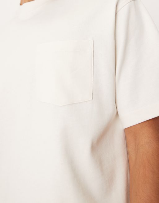 ASOS DESIGN Circular Design Collection super heavyweight relaxed T-shirt in neutral, 4 of 5
