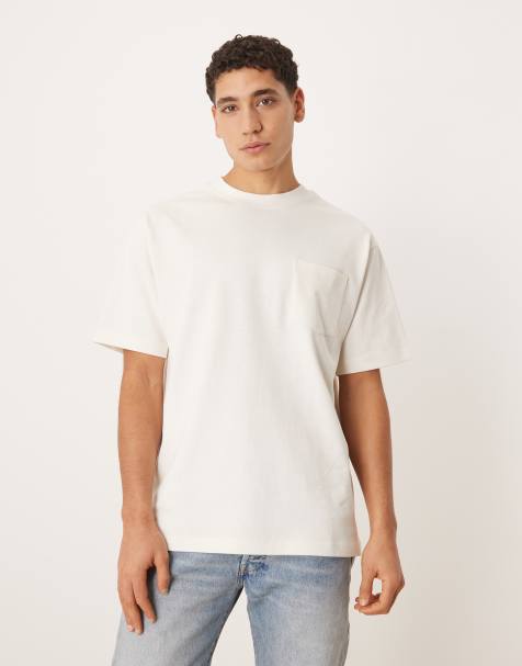 ASOS DESIGN - Circular Design Collection - T-shirt décontracté ultra-épais - Neutre - view 1