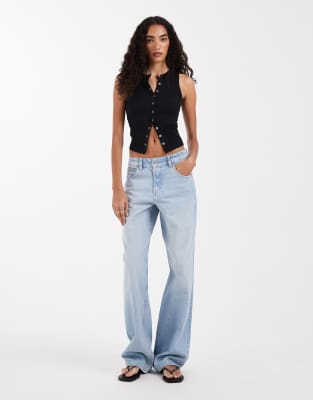 ASOS DESIGN Circular Design Collection Tall oversized baggy boyfriend jeans in s