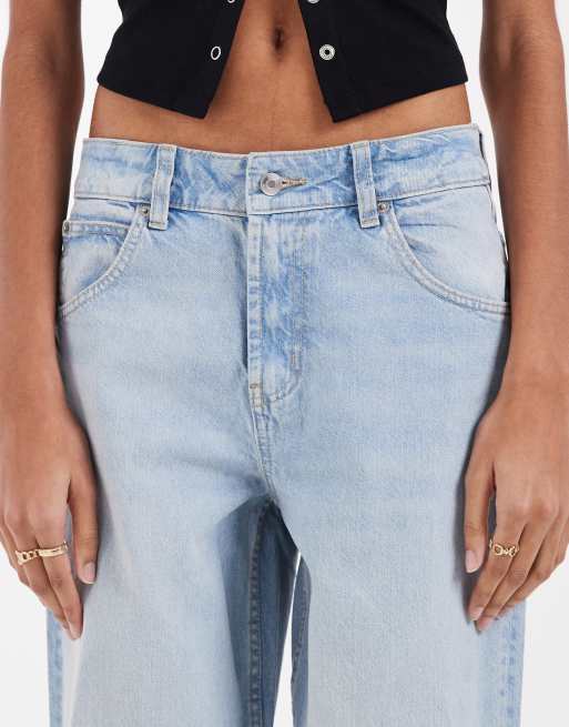 ASOS DESIGN - Circular Design Collection - Tall - Oversized baggy boyfriend jeans in zachte lichte mid-wash, 5 van 5