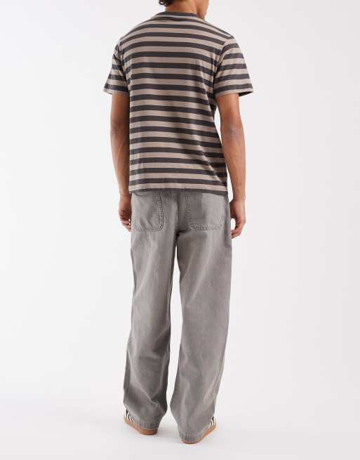 ASOS DESIGN Circular Design Collection zestaw luźnych jeansów w jasnoszarym spraniu, 2 z 5