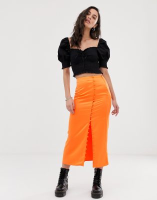 slip maxi skirt