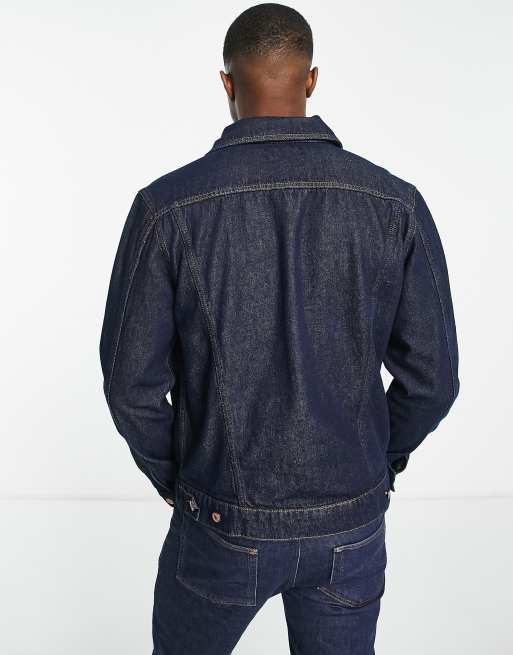 ASOS DESIGN classic denim jacket in indigo