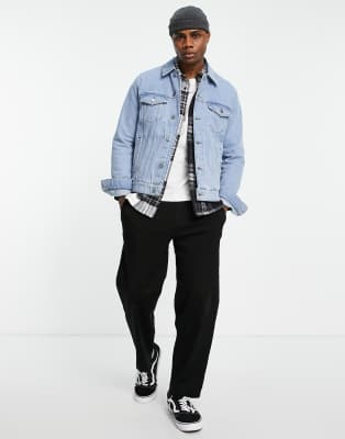 stone denim jacket mens