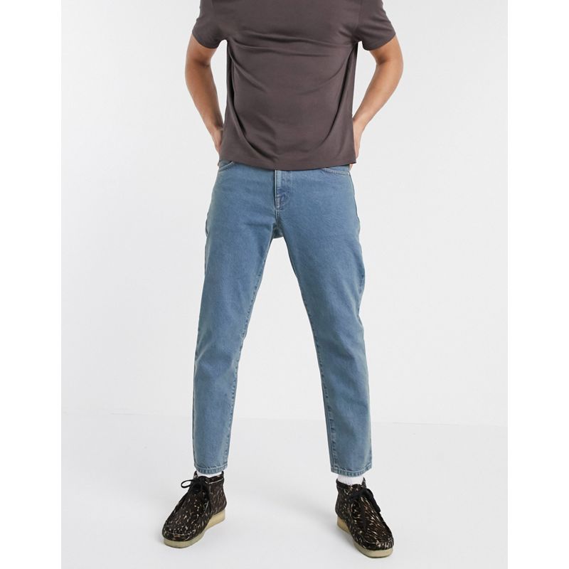 Uomo Jeans DESIGN Classic - Jeans rigidi lavaggio blu medio sovratinto