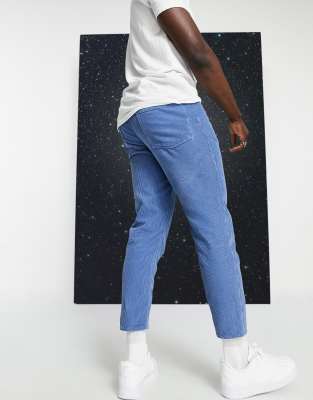 blue corduroy jeans