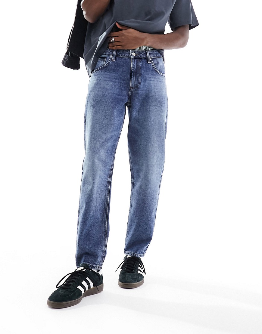 classic rigid jeans in dark blue wash