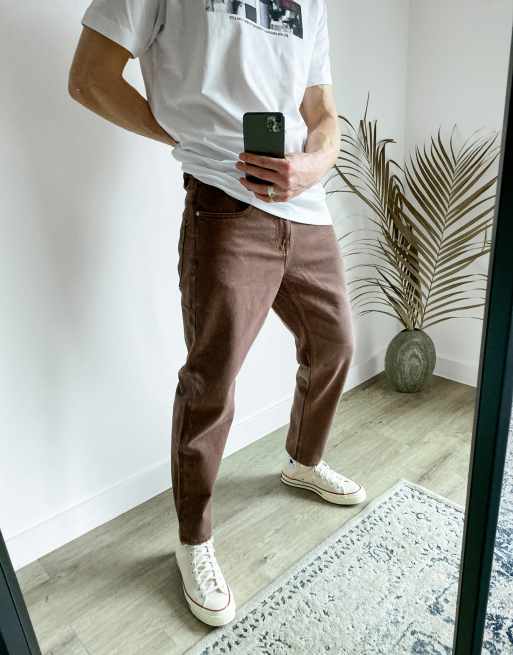 Levi's 501 Original fit jeans in brown