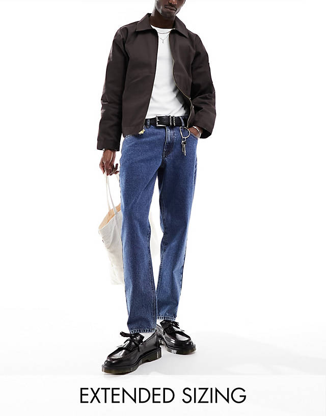 ASOS DESIGN - classic rigid jeans in dark wash