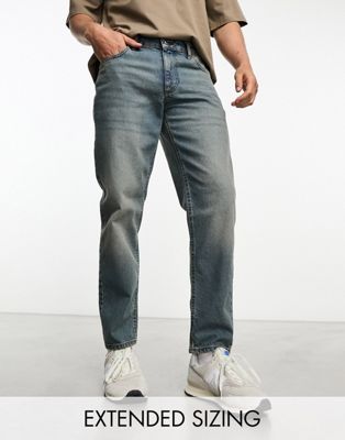ASOS DESIGN classic rigid jeans in light vintage tint | ASOS