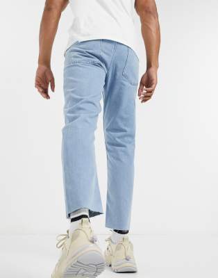 asos mens blue jeans