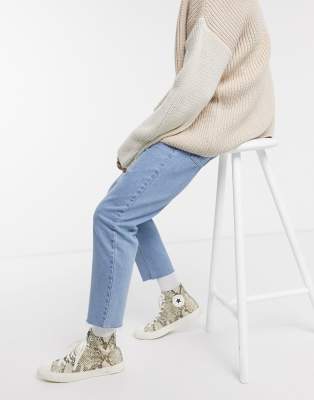 asos light blue jeans