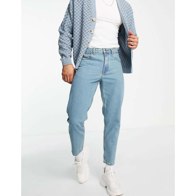 ASOS DESIGN classic fit denim jacket in light purple wash